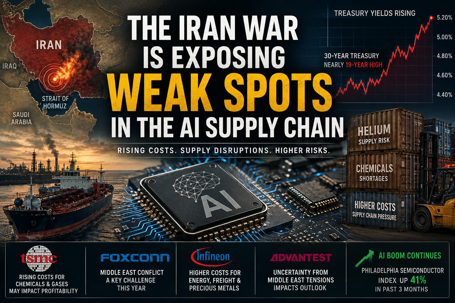 Iran War Exposes Weak Spots in the AI Supply Chain